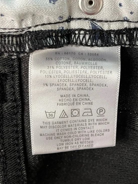 Anthropologie Pilcro Women’s Size 27 Midi Rise Straight Leg Jeans Black - Picture 14 of 16